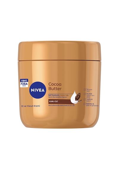 Nıvea Cocoa Butter El & Vücut Kremi 400ml X 4 Adet