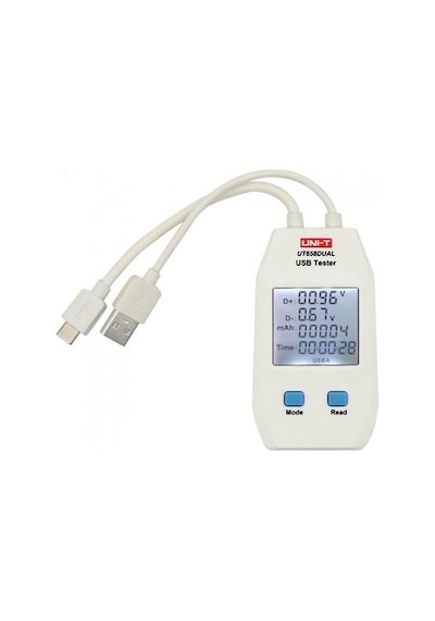 Unıt Ut658Dual Çift Çıkışlı Usb Test Cihazı