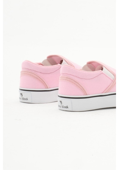 Tonny Black Kauçuk Taban Keten Lastikli Çocuk Unisex Pembe Spor Ayakkabı Tbh1462 Pembe
