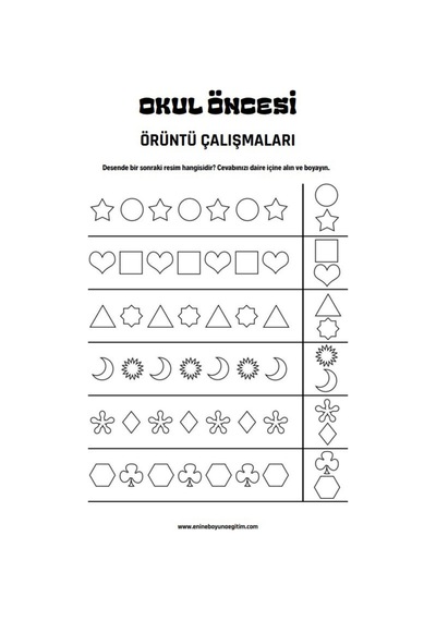 Okul Öncesi Ve Birinci Sınıflar Matematik Başlangıç Seti
