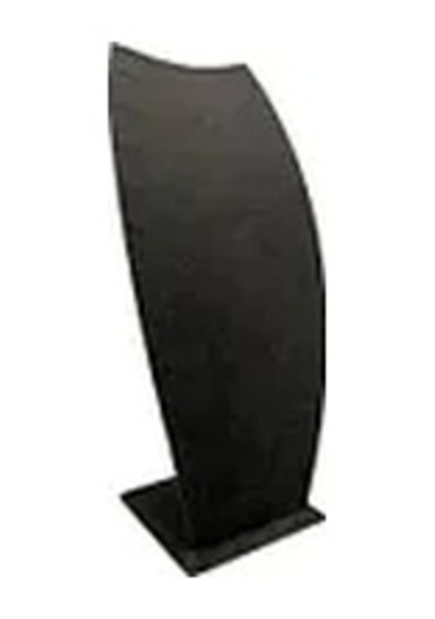 Yerli Üretim Dubai Model Süet Kumaş Füme Renk 25/12 Cm Kolye -zincir Ayaklı Stand Çok Renkli