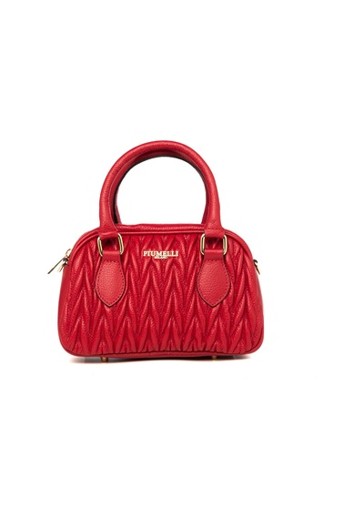 D90 Rubino Portföy Çantası Kadın Sunny Piumelli Milano Bag D90 Rubino