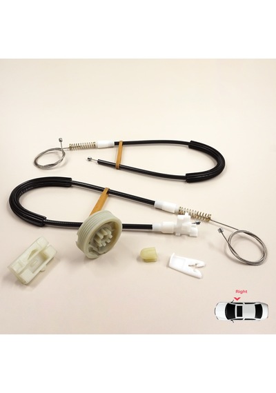 Sağ Kapı Cam Kriko Seti Renault Megane Mk1 Coupe 1996-2003 İçin