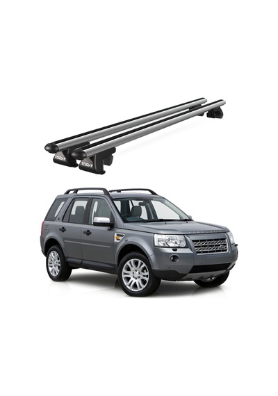 Venüs Land Rover Freelander 2006-2015 Uyumlu Gri Ara Atkı Port Bagaj Tavan Barı