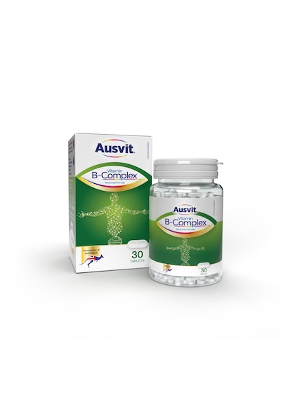 Ausvit B Complex Vitamin Enerji & & Biotin 30 Tablet
