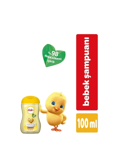 Dalin Bebek Şampuanı Klasik 100ML (4 Lü Set)