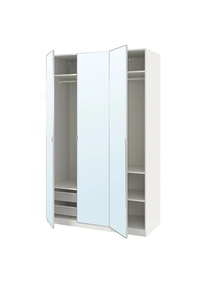 Ikea Beyaz Fonksiyonel Kapaklı Gardırop 150x60x236 Cm Ikea Beyaz Fonksiyonel Kapaklı Gardırop 150x60x236 Cm