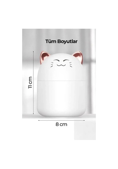 Kedi Tasarımlı Hava Nemlendirici 001