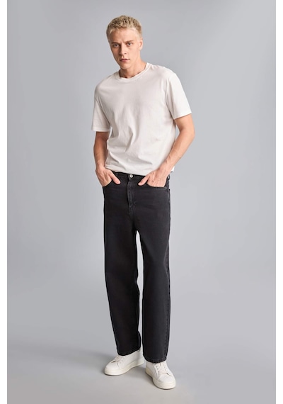 Defacto Super Baggy Fıt Pantolon I0626ax26smnm40 Siyah-nm40