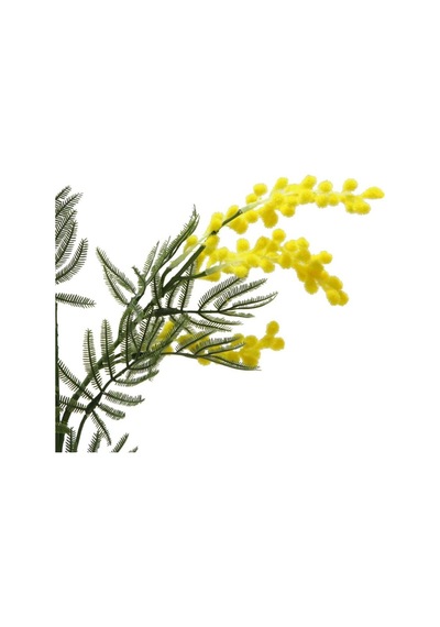 Yapay Mimoza Dalı Sarı 86 Cm