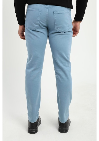 Dufy Erkek Slim Fit Mavi Pantolon-19087