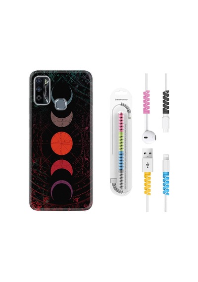 Infinix Hot 9 Play Kılıf Kablo Koruyuculu Epiclys 1645