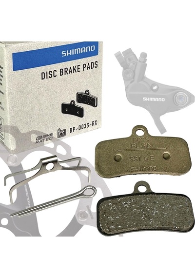 Shimano Disc Brake Pads D03s-rx Resin Deore Xt Saint Zee Br M8020/m820/m810/m640