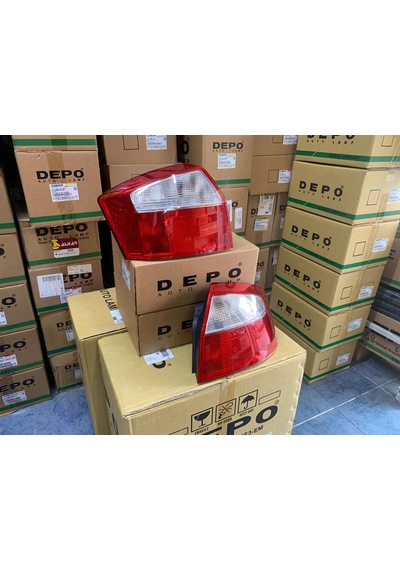 Audı A4 B6 Sedan Kasa 2001-2005 Arası Depo Sağ Ve Sol Stop Lambası Takım 8e5945217 / 8e5945218