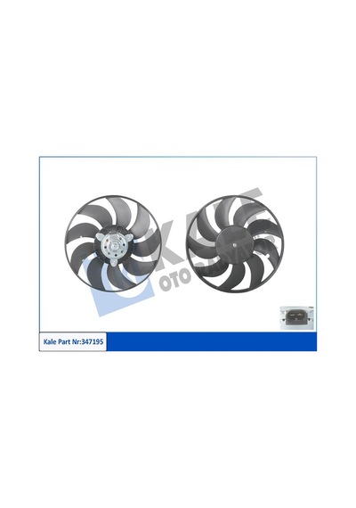 Fan Motoru Kale 347195 Renault Master Iı / Opel Movano