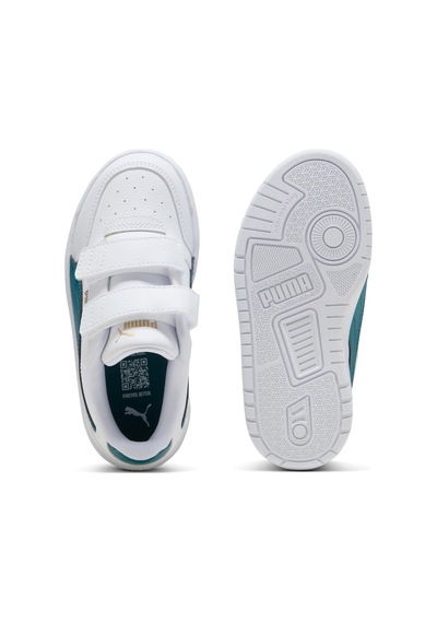 403740-05 Puma Shuffle Downtown Lo V Ps Çocuk Spor Ayakkabı Beyaz 403740-05