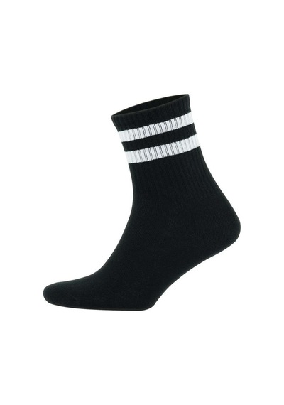 Pallmali Collection- 4'Lü Pamuklu Çemberli Kısa Yarım Konç Kolej-40-44 Çok Renkli