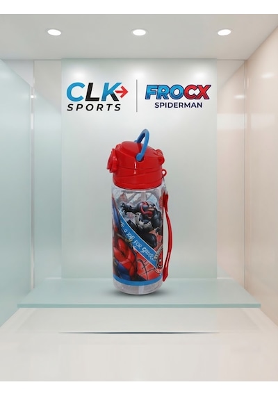 Spiderman Örümcek Adam Okul Sırt Çantası , Kalem Kutusu , Matara 500 Ml Seti Siyah