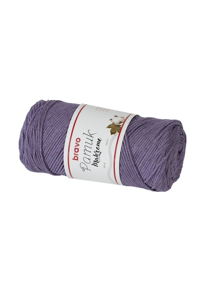 Pamuk Makrome İplik 250 Gr 240 Metre Koton Renk Kodu: 503 Mor