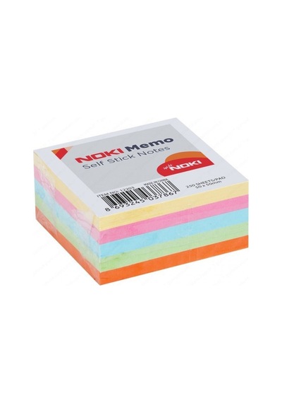 Nokı 12203 250'Li Yapışkanlı Pastel Not Kağıdı 50X50Mm