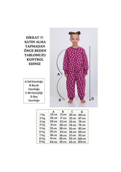 Cantoy Kız Erkek Çocuk Kalın Elyaf Dolgulu Premium Kalite 2.5 Tog Desenli Uyku Tulumu Koyu Mor