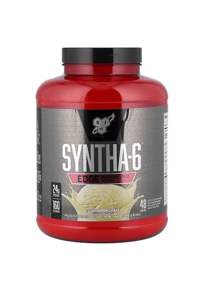 Bsn Syntha-6 Edge Whey Protein Powder Drink Mix Vanilla Milkshake 4.01 Lb 1.82 Kg Vanilya