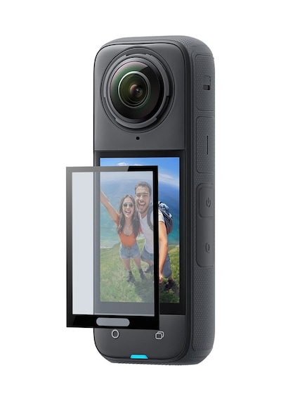 Telesin Insta360 X4 & X5 Uyumlu Ekran Koruyucu Insta360 X5 Uyumlu Temperli Ekran Koruyucu