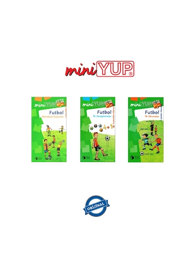 Miniyup 5 - 6 Yaş Görsel Dikkat Ve Zeka Geliştirme Seti -  Futbol Seri