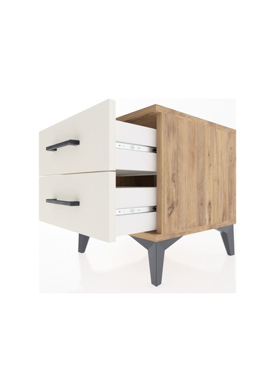 Hyperion Komodin 2 Çekmeceli 44x44x48 Çam-aytaşı Çam