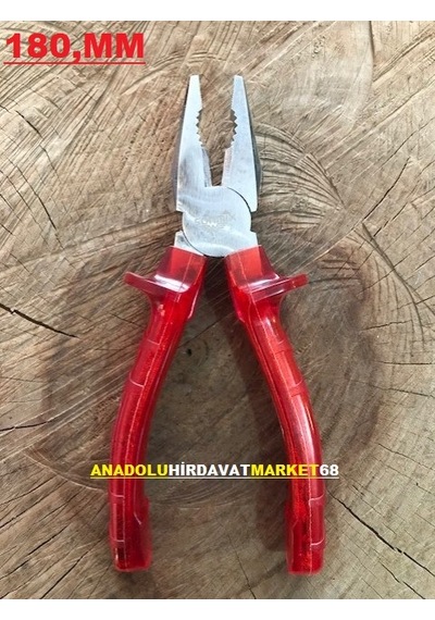 Sonmix 180 Mm Pense Kombine Izoleli Pense Nikel Kaplama