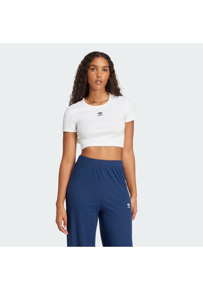 Adidas Essentials Ribbed Kadın Tişört C-adıjc9026b30a00 Beyaz