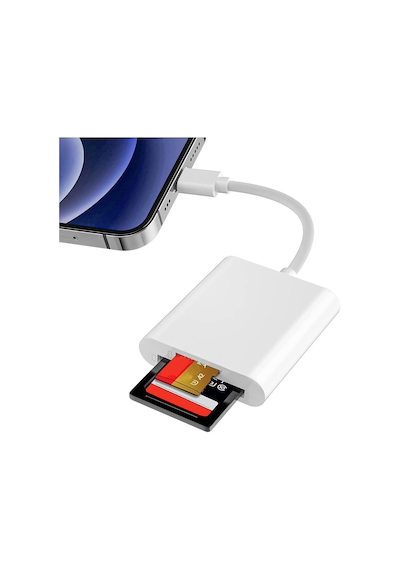 Nk1023 2'si 1 Arada Telefon Ve Pad İçin Type-c Den Sd Karta Otg Sd/tf Bellek Dönüştürücü Tak Ça