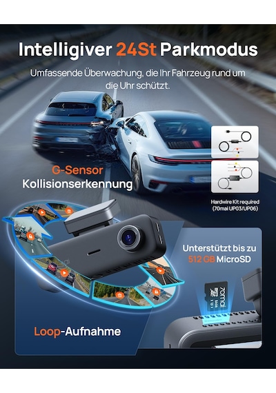 70mai T800e 4k Dashcam Araba 3 Kanallı, 4k+1080p+1080p Ön Arka İç 3 Kanallı Araç Kamerası, Hdr F1.55, Ir Gece Görüşü, 24h Park İzleme, Gps, G-sensor, Wifi 6, 64gb Sd Kartlı Süper Kapasitör 70mai T800e 4k Dashcam Araba 3 Kanallı, 4k+1080p+1080p Ön Arka İç 3 Kanallı Araç Kamerası, Hdr F1.55, Ir Gece Görüşü, 24h Park İzleme, Gps, G-sensor, Wifi 6, 64gb Sd Kartlı Süper Kapasitör