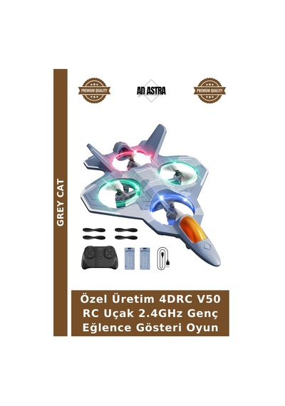 Özel Üretim 4drc V50 Rc Uçak 2.4ghz Genç Eğlence Gösteri Oyun