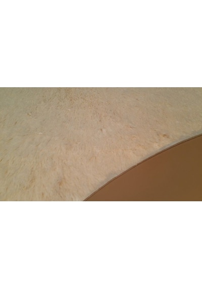 Doğuş Tavşan Tüyü Krem 140 x 140Cm Yuvarlak Halı