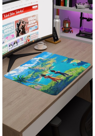 Dragon Ball Anime V2 - 48x40 Xl Gaming Kauçuk Kaymaz Taban Mouse Pad Fare Altlığı