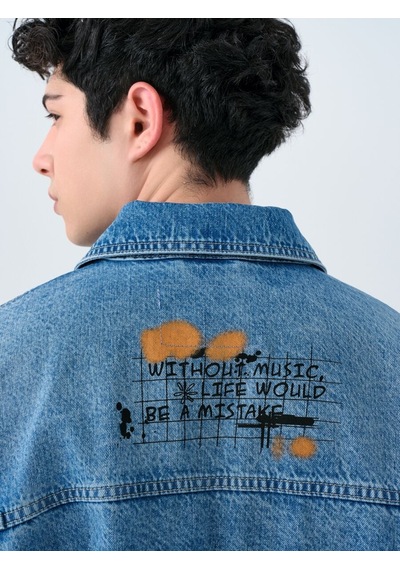 LOFT Oversize Erkek Ceket Lf2039639 Q1.v1 Denim