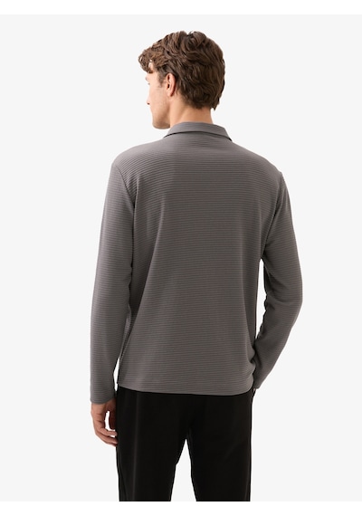 Erkek Polo Yaka T-shirt 40821 - Antrasit Antrasit