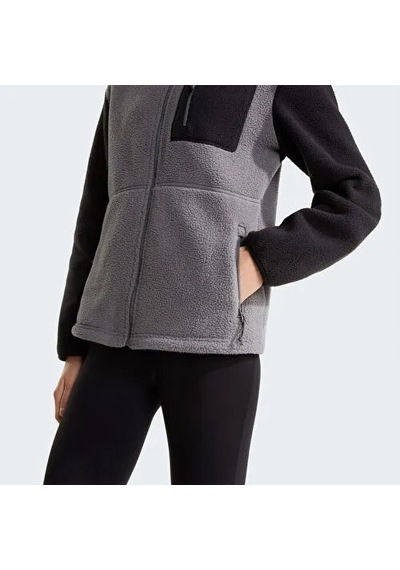 The North Face W Yumıorı Full Zıp Kadın Polar Ceket Nf0a8e88rpı1 Nf0a8e88rpı1 Gsi Gri-siyah