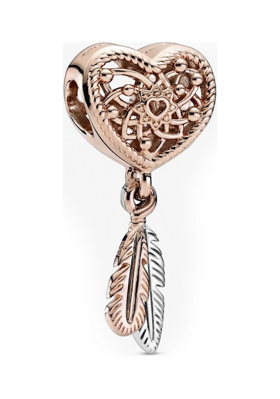 Nur Silver Kalpli Düş Kapanı Gümüş Charm Nur-bl12457