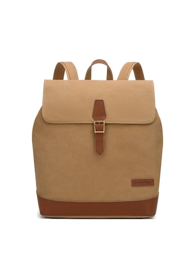 Kanvas Kumaş Kadın Sırt Çantası Smart Bags 1329 Camel