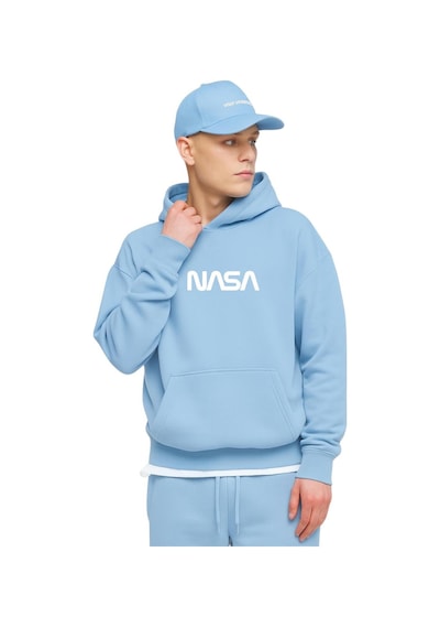 Benroma 3 İplik Penye Nasa Baskılı Sweatshırt Bebe Mavisi