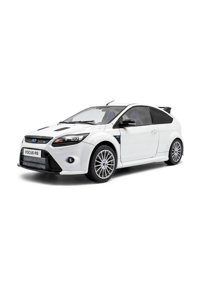 Solido S1813102 1/18 Ford Focus Rs Mk2 Pack Rs Plus Frozen White 2009
