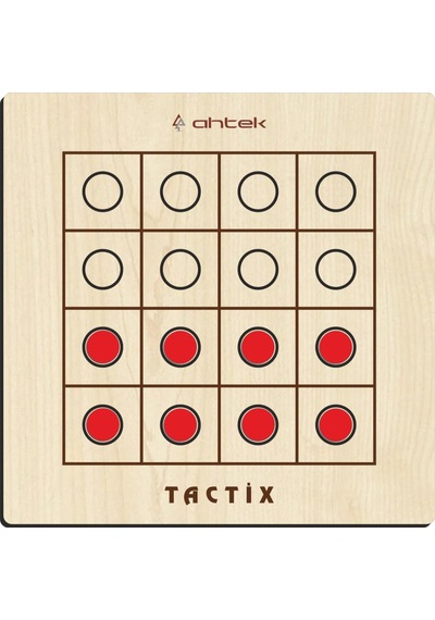 Ahşap Tactix Zeka ve Strateji Oyunu. Taktik Oyunu