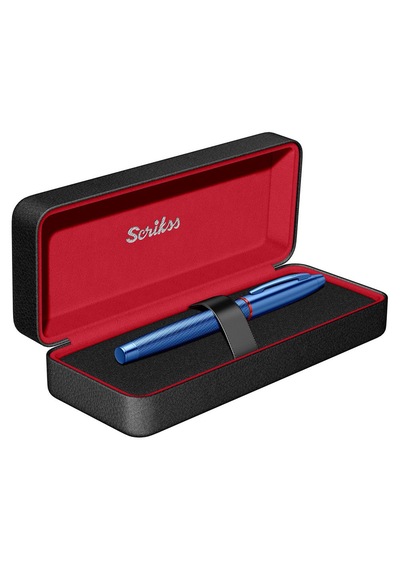 Scrikss 35 Metalik Mavi Roller Kalem