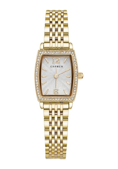 Carmen Cr.1.ag0104.05 Unisex Kol Saati Altın - Siyah