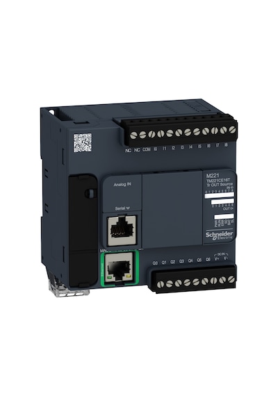 Schneider TM221CE16T kontrolör M221 16 GÇ transistör PNP Ethernet