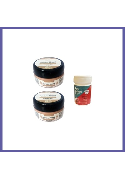 Bezos Süper Three Brand Arnavut Kremi 2 Adet + Rus Merhemi 50 Ml 1 Adet Nıda