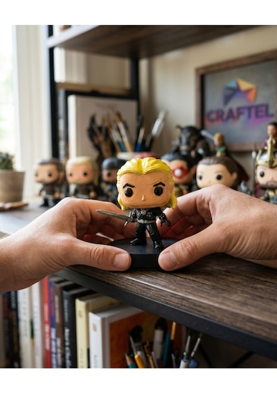 The Witcher Geralt Of Rivia 10 Cm Koleksiyonluk Funko Pop Figür