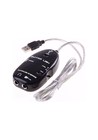 Alfais 4672 Usb Gitar Guitar Link Kablosu Çevirici Dönüştürücü